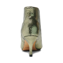 Load image into Gallery viewer, SHOE THE BEAR VALENTINE LOW CUT SNAKE OLIVE
