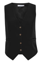 Load image into Gallery viewer, SORBET SBANGELINA WAISTCOAT BLACK
