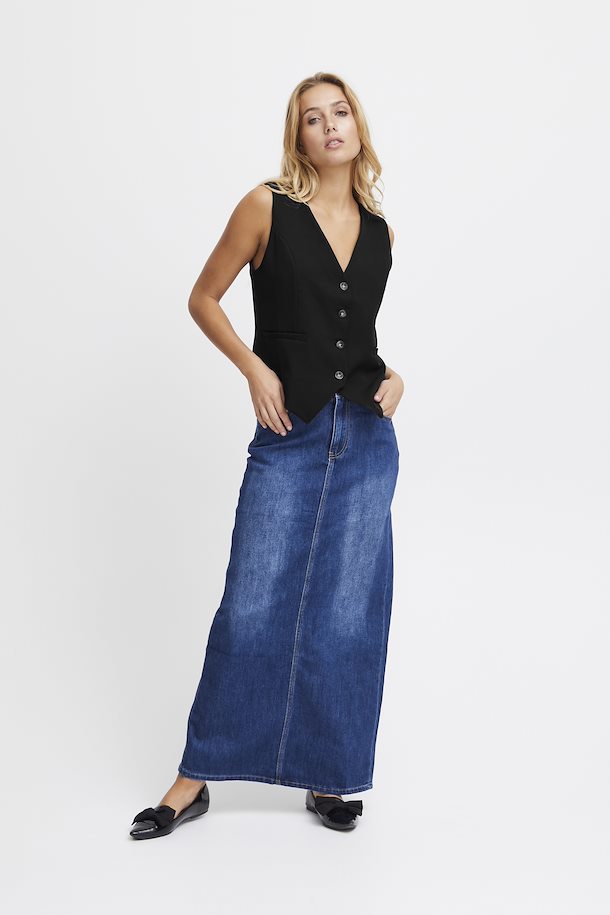 Sorbet Sbangelina Waistcoat Black