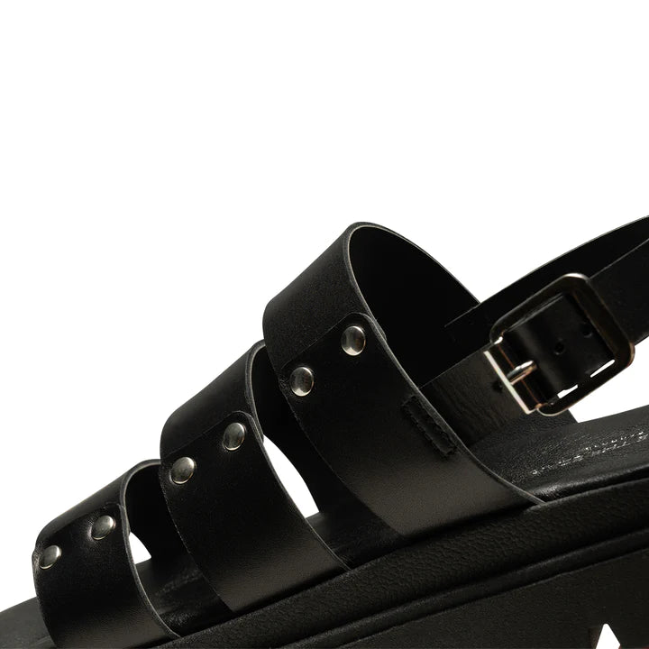 Shoe The Bear Stb Rebecca Slingback Leather Black
