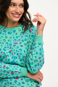 SUGARHILL BRIGHTON NOAH SWEATSHIRT MINT GREEN