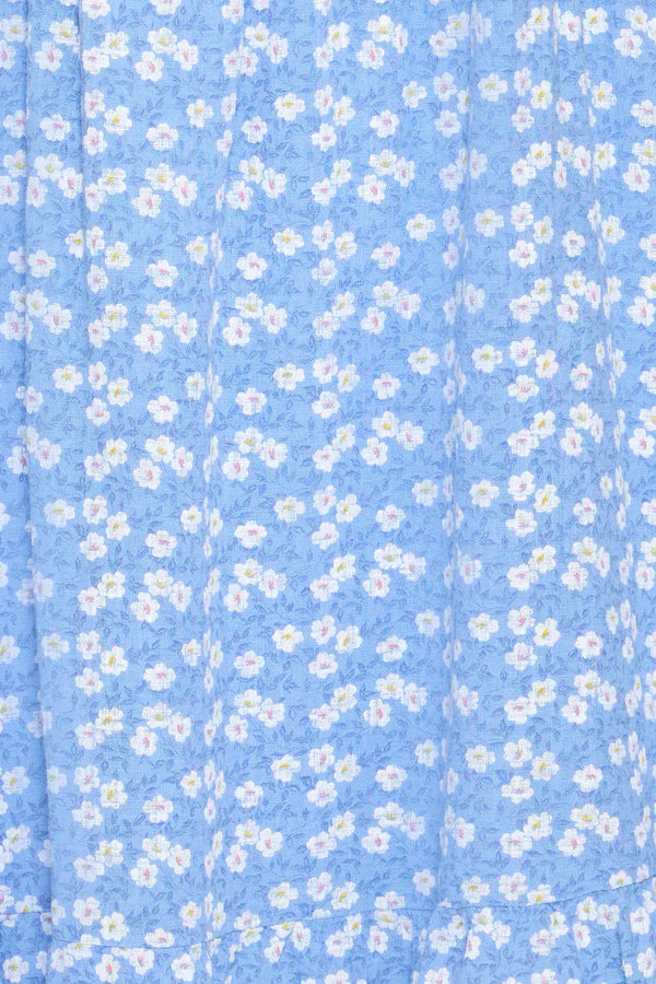 Sorbet SBalexa SF short dress blue floral