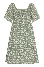 Sorbet SBalexa SF short dress khaki floral