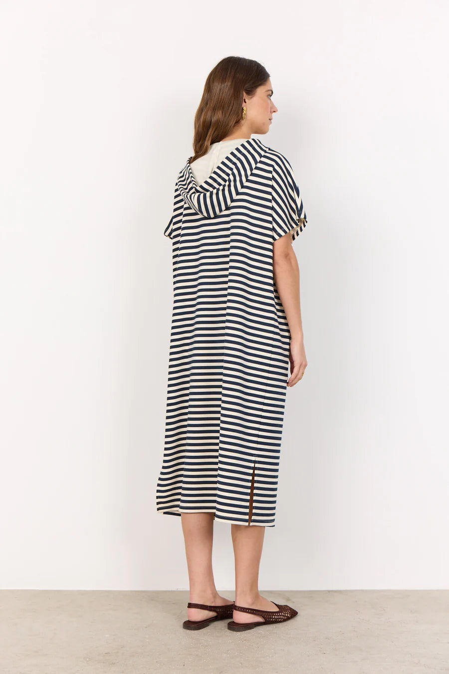 Soya Concept SC Banu 35 Navy stripe dress