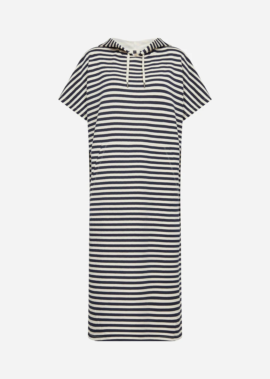 Soya Concept SC Banu 35 Navy stripe dress