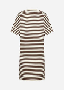 Soya Concept SC Barni 34 brown stripe dress