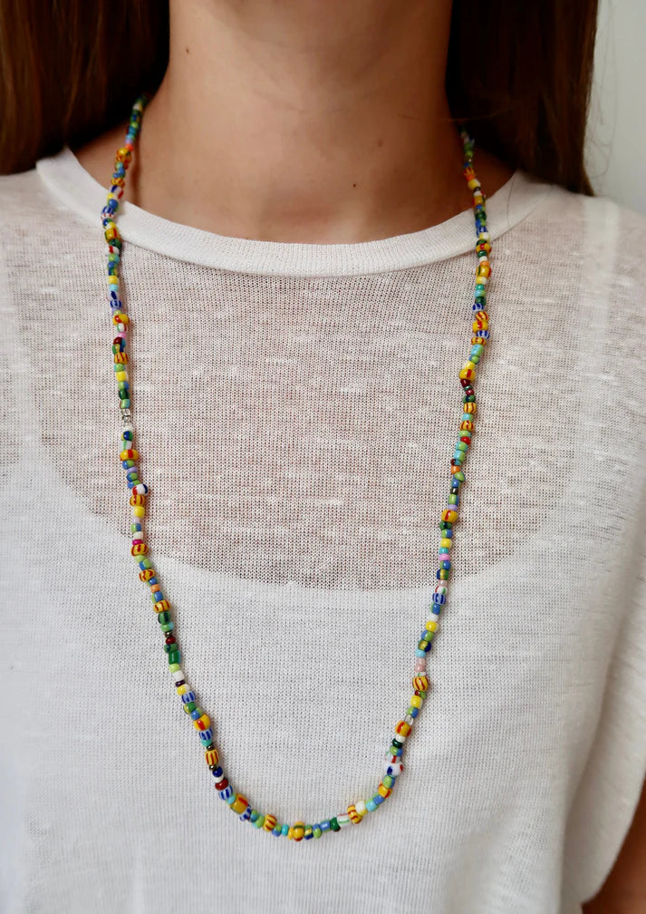 Talis Chains Beaded necklace long multi