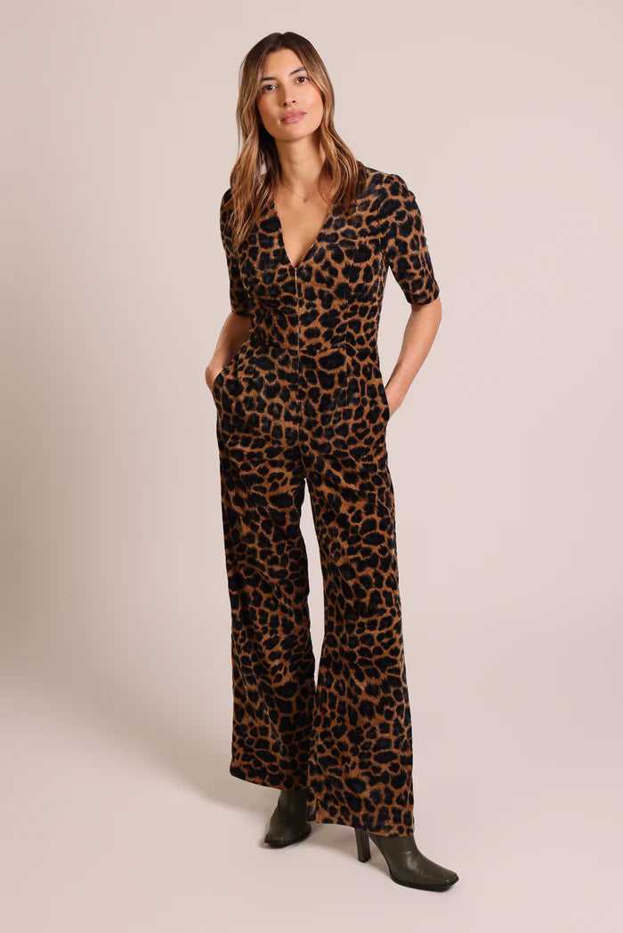 Traffic People Clan Jumpsuit black animal