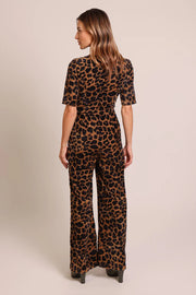 Traffic People Clan Jumpsuit black animal