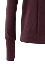 YAYA 01-000532-511 Fine knit sweater fudge