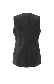 YAYA 01-521006-511 fitted gilet black