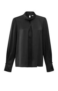 YAYA 01-701246-411 BLACK TURTLENECK BLOUSE