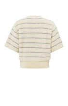 Load image into Gallery viewer, Yaya 01-000439-502 soft sweater with shiny stripes
