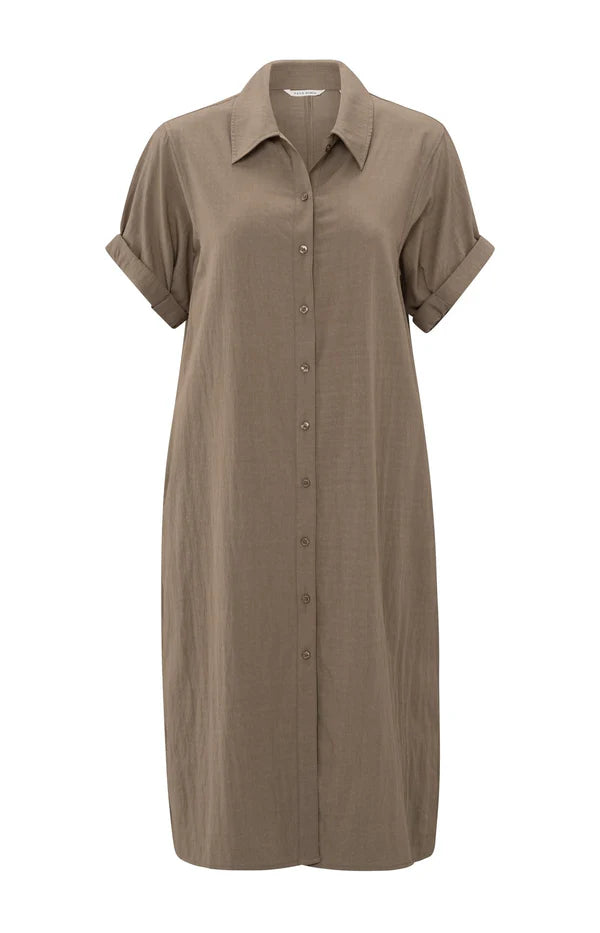 Yaya 01-601172-505 lightweight shirt dress