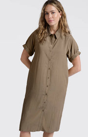 Yaya 01-601172-505 lightweight shirt dress