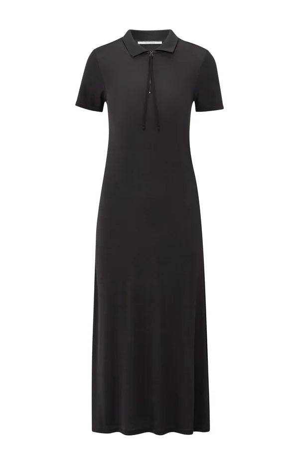 Yaya 01-609168-503 Jersey midi dress