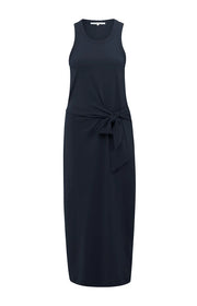 Yaya 01-609177-506 sleeveless dress navy