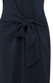Yaya 01-609177-506 sleeveless dress navy