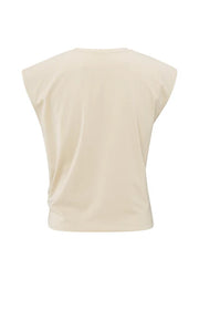 Yaya 01-709278-505 sleeveless top with knot