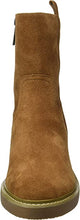 Load image into Gallery viewer, CARMELA - CAMEL SUEDE ANKLE BOOTS
