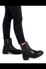 Load image into Gallery viewer, Carmela - BLACK LEATHER ANKLE BOOTS
