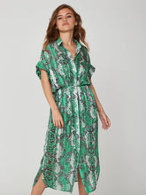 Load image into Gallery viewer, Nu Denmark - KLO DRESS GREEN MIX
