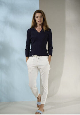 RED BUTTON TESSY CRP JOG WHITE