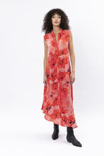 Load image into Gallery viewer, Religion - Alliance shirt dress coral
