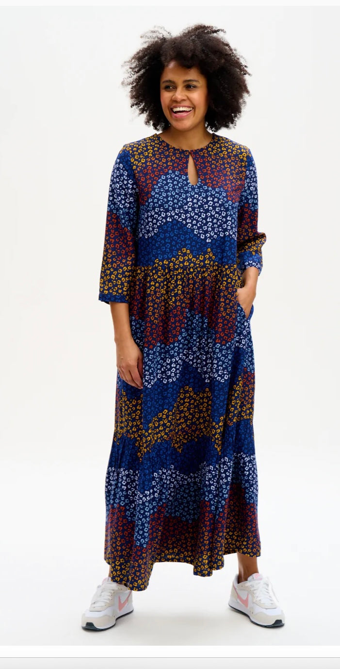 Maxi smock outlet dress uk